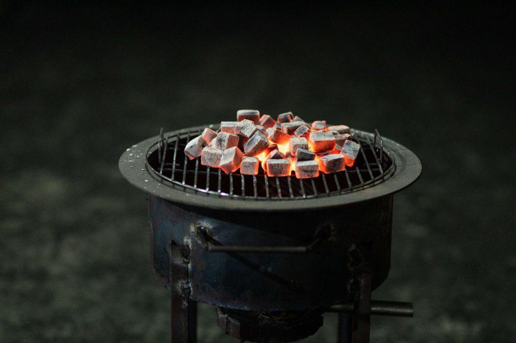 bbq coconut charcoal