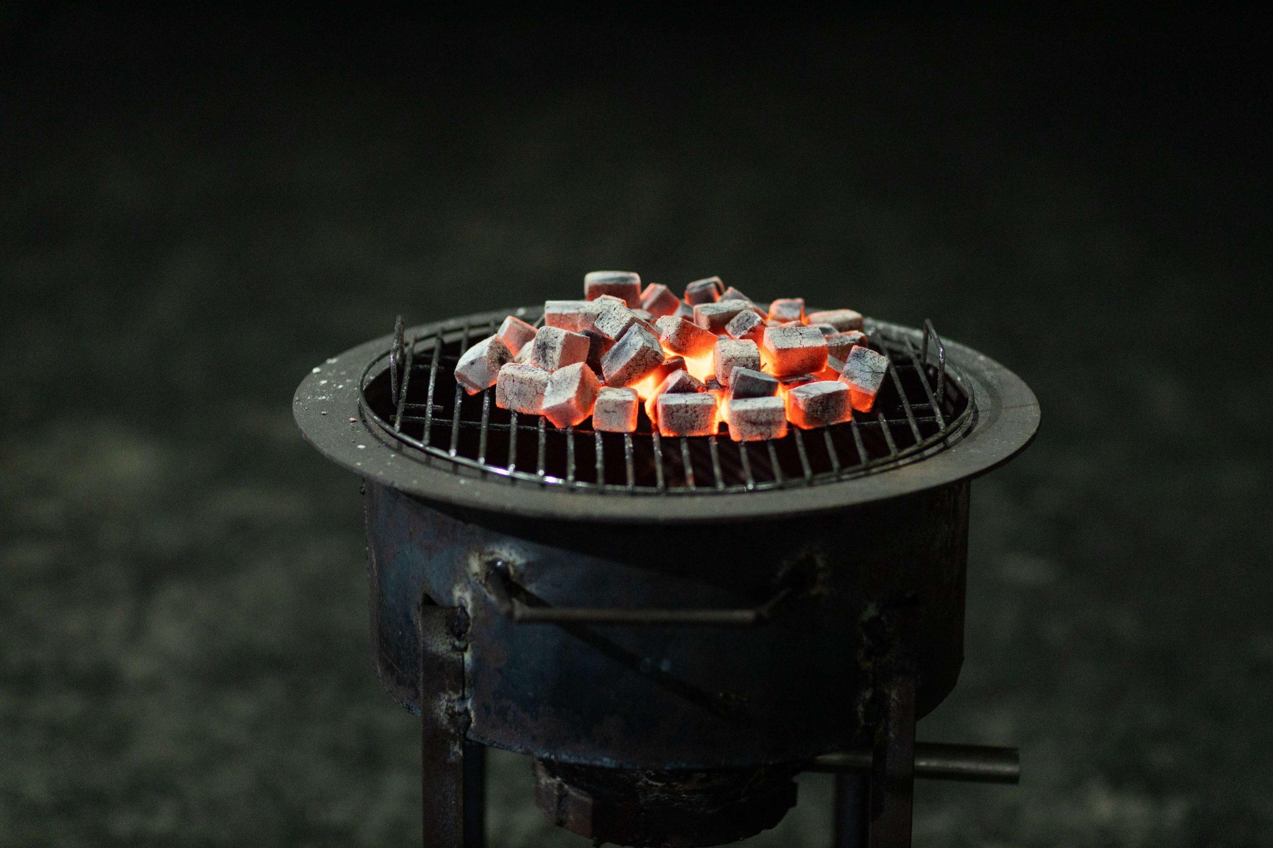 bbq coconut charcoal