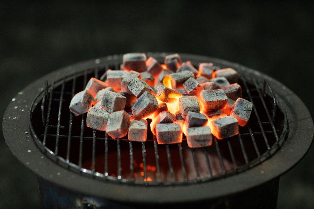 bbq coconut charcoal