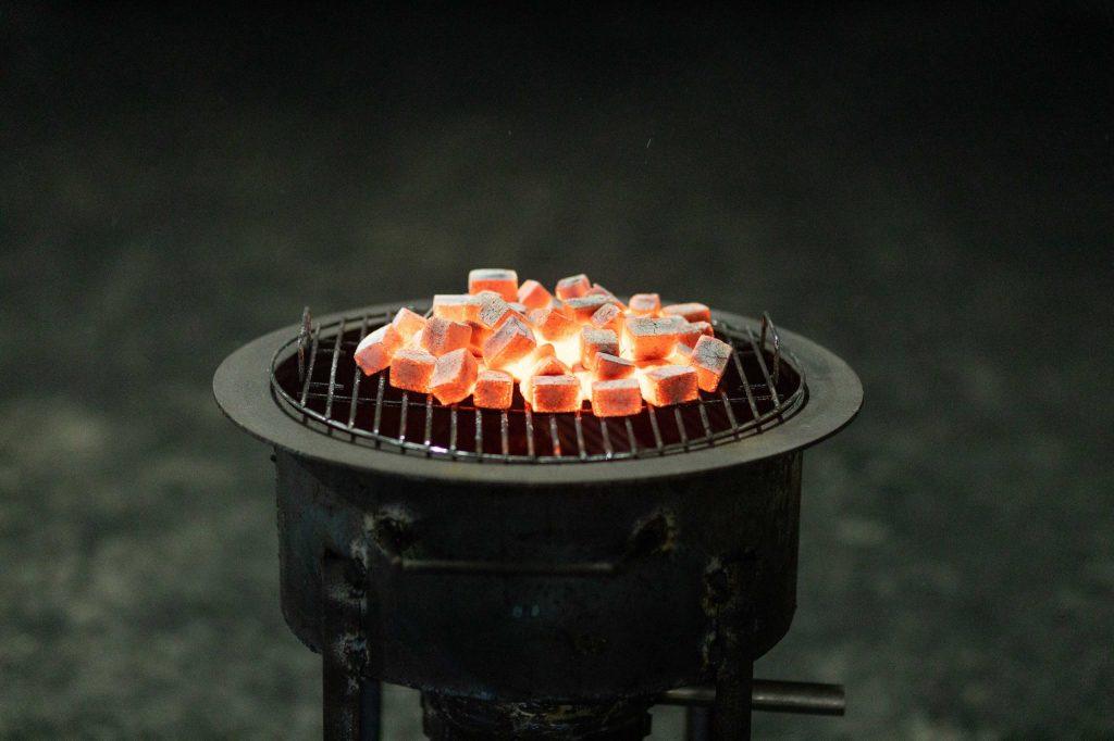 bbq coconut charcoal