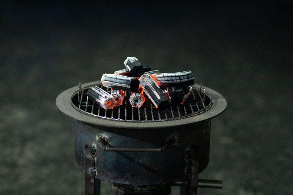 hexagonal charcoal